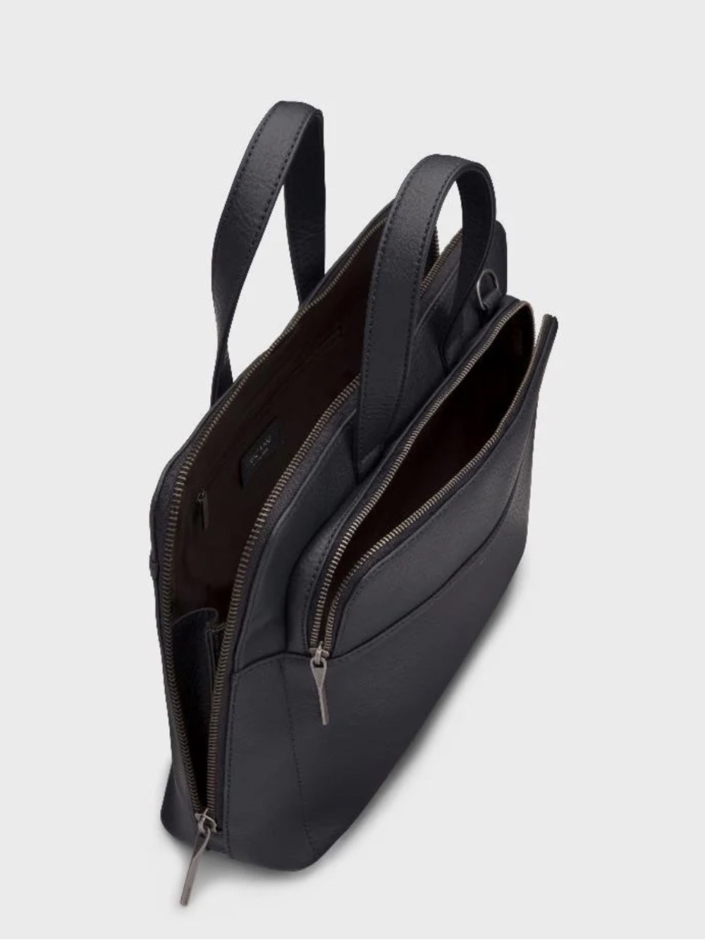 Matt & Nat Black Vegan Laptop Tote